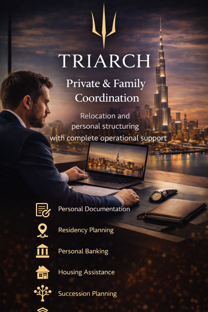 coordinamento privato e familiare a dubai
